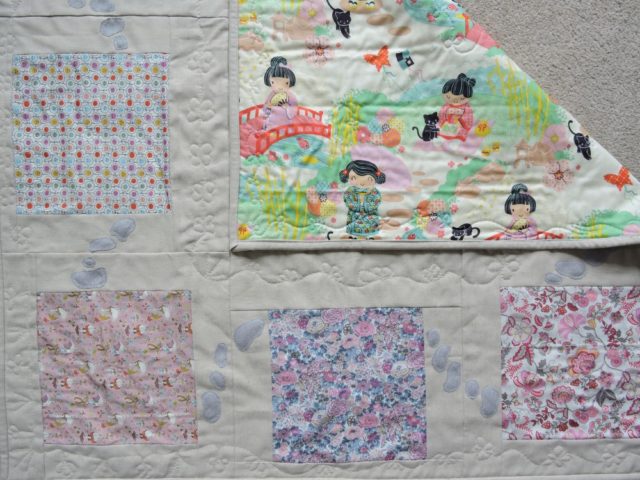 Land Of Rhyme play mat pattern by BlossomHeartQuilts.com