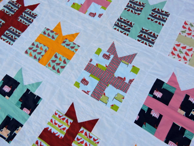 Rapt quilt detail by Blossom Heart Quilts