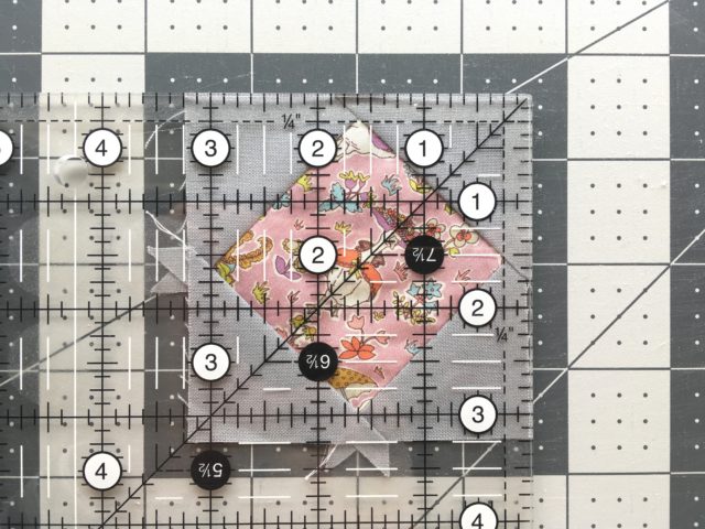 Economy Square quilt block tutorial and formula on BlossomHeartQuilts.com