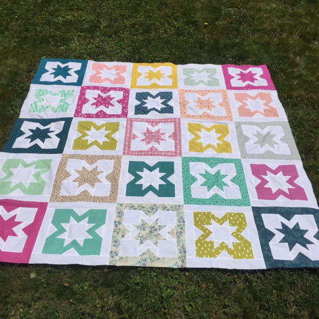 Geode quilt by Beth