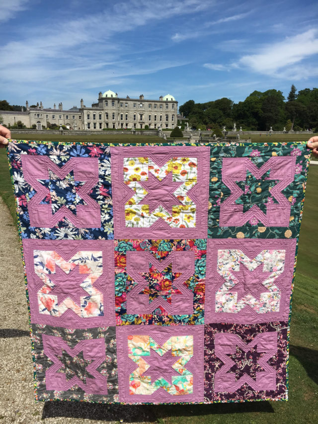 Geode quilt by Jenn