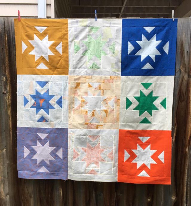 Geode quilt by Josephine