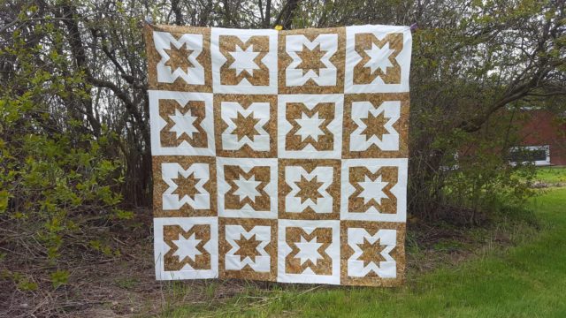 Geode quilt by Melissa