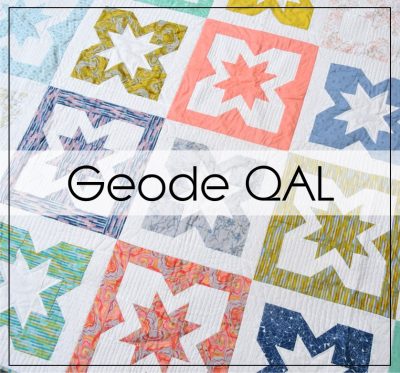 Geode QAL with BlossomHeartQuilts.com