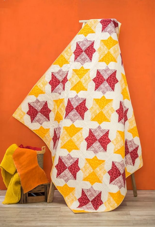 Marrakech quilt pattern by BlossomHeartQuilts.com