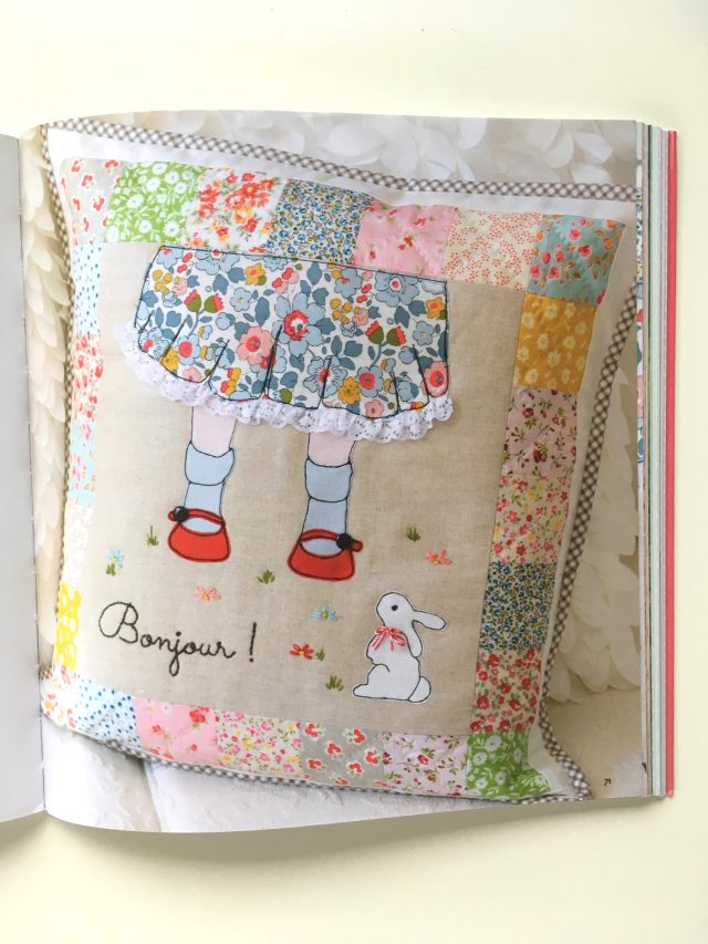 Quilt Petite Bonjour cushion