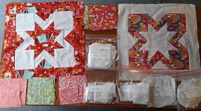 Geode quilt pattern prep by lynnmcindoe