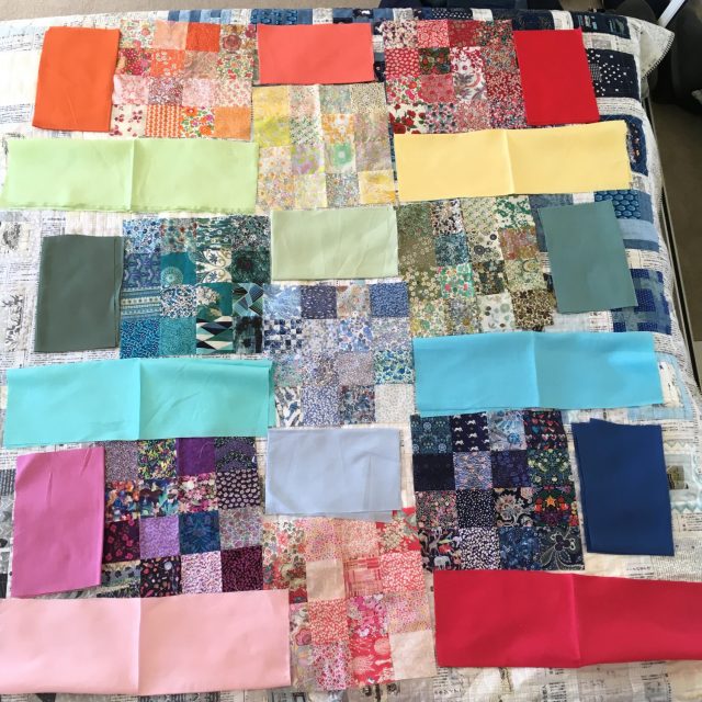 Rainbow Liberty quilt plan 1