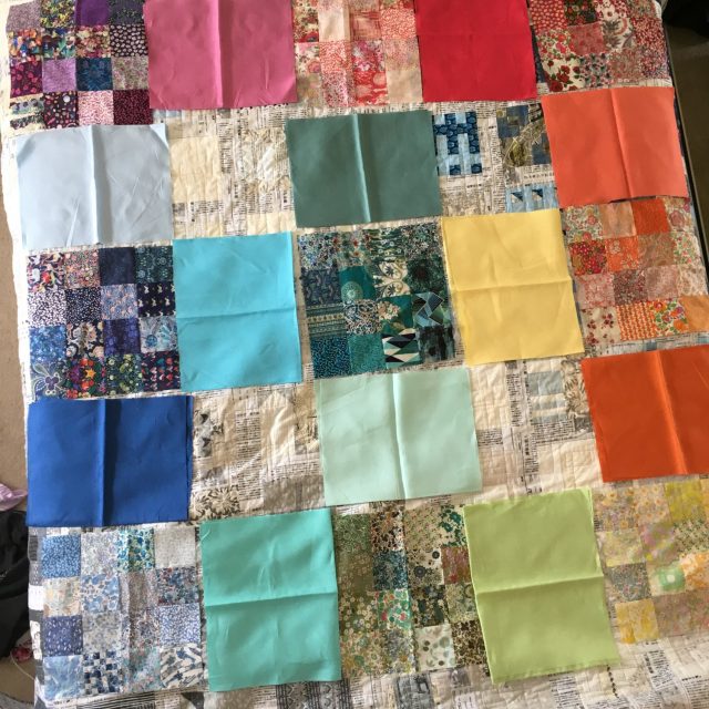 Rainbow Liberty quilt plan 3