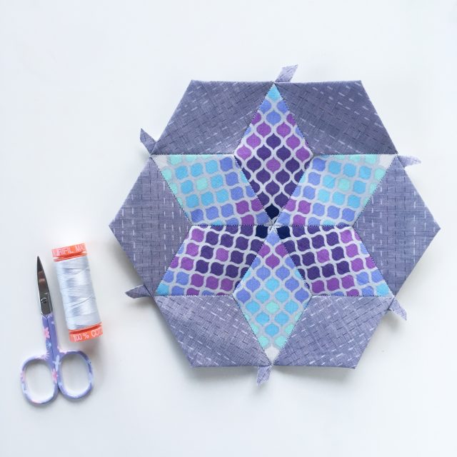 Super Star Coasters from Fussy Cutters Club by BlossomHeartQuilts.com