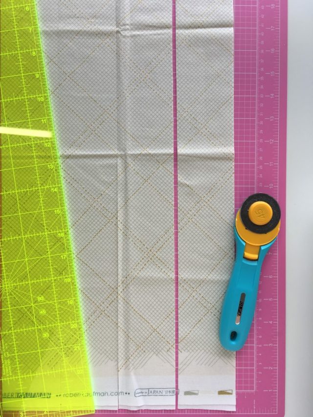 Making binding for a quilt