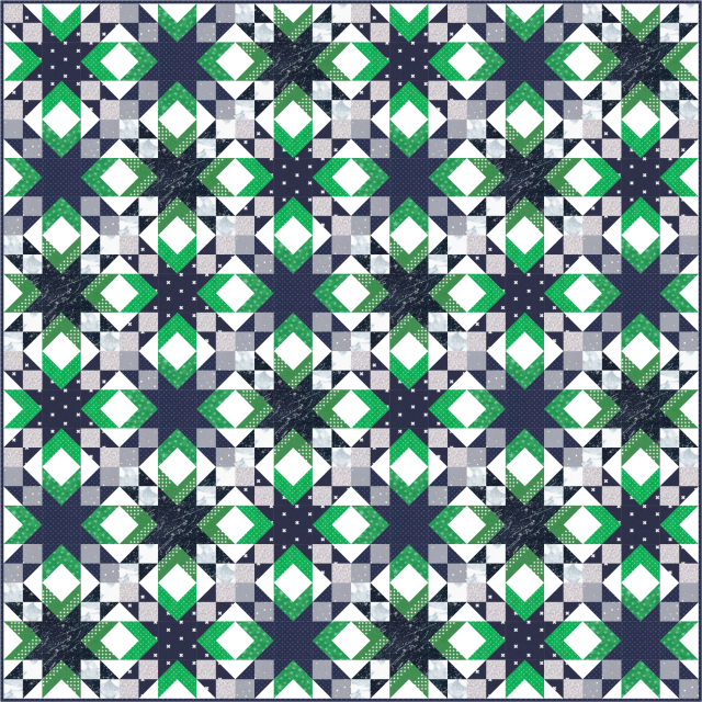 Double Star quilt design