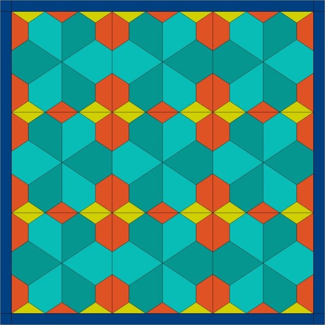 Husband designs quilt in EQ8