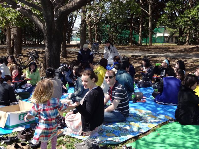 Hanami picnic