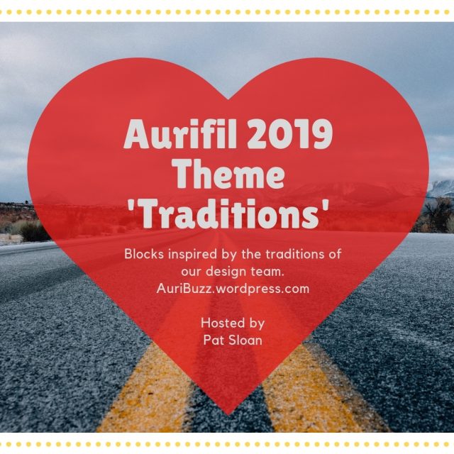 2019 Aurifil BOM quilt along