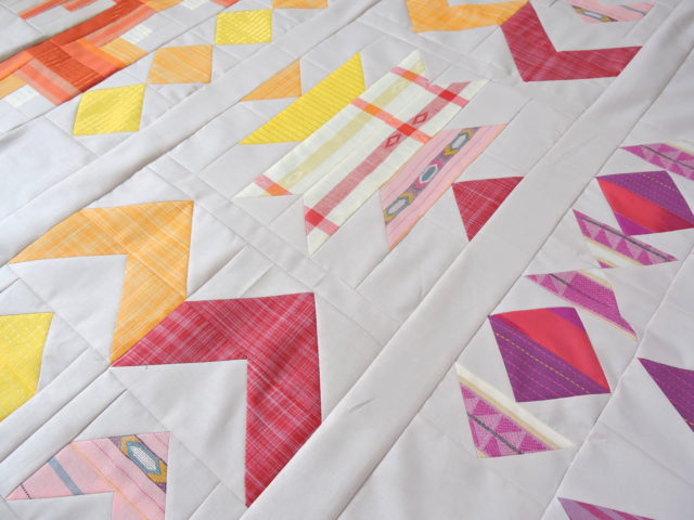 Modern baby quilt pattern