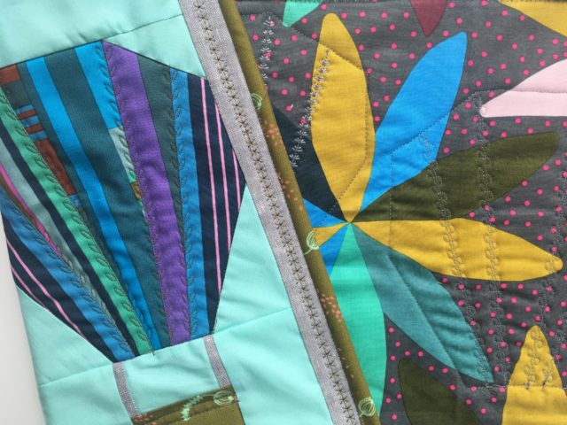 Decorative stitch quilting