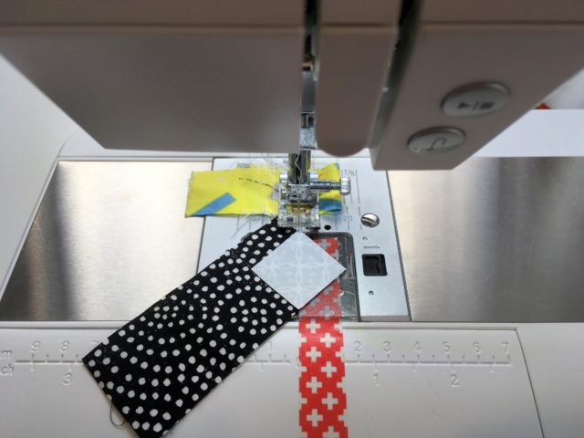 Sewing small pieces