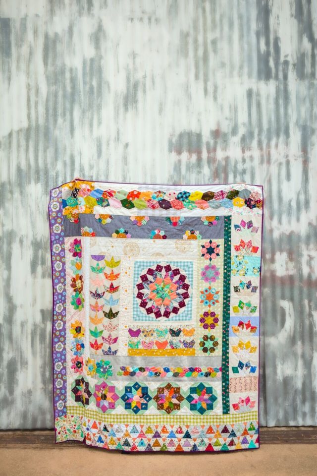 EPP sampler quilt