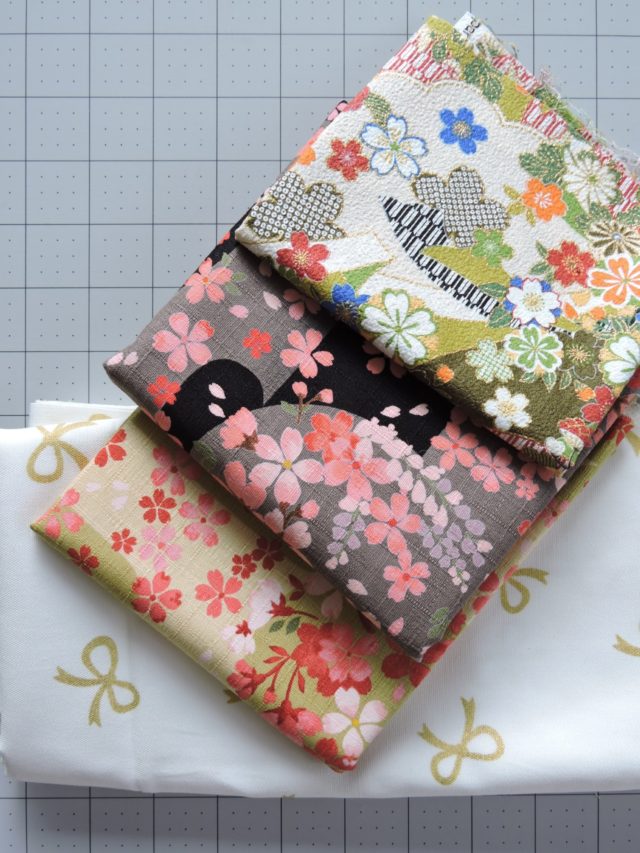 Japanese fabric for a quilt