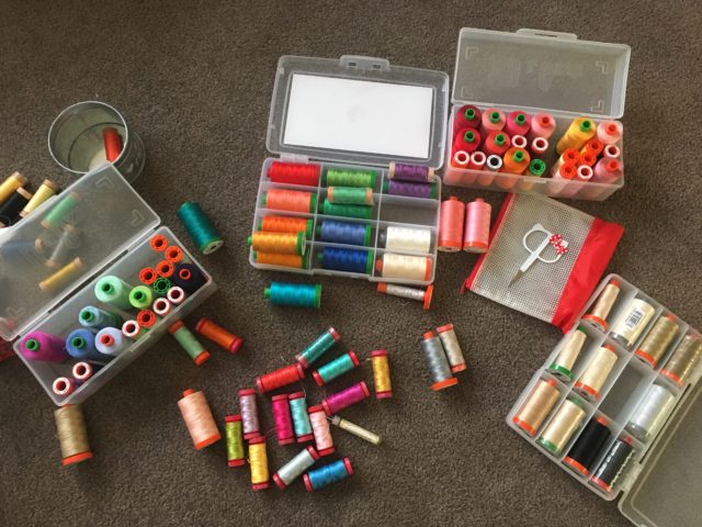 Aurifil thread collection