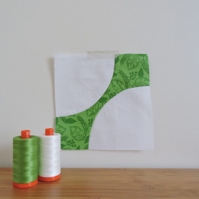 Curve quilt block