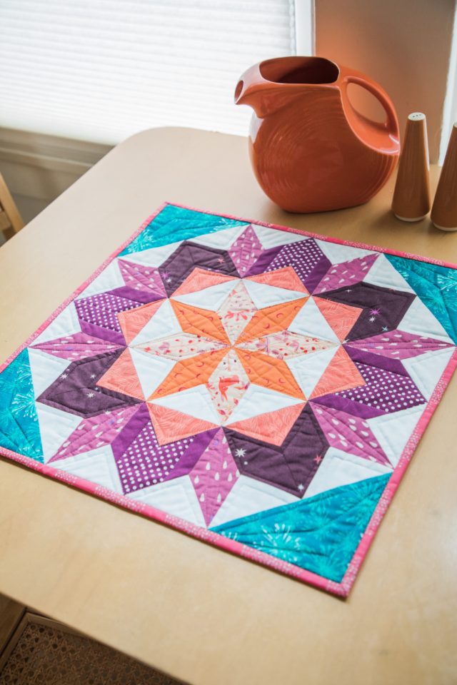 EPP mini quilt pattern