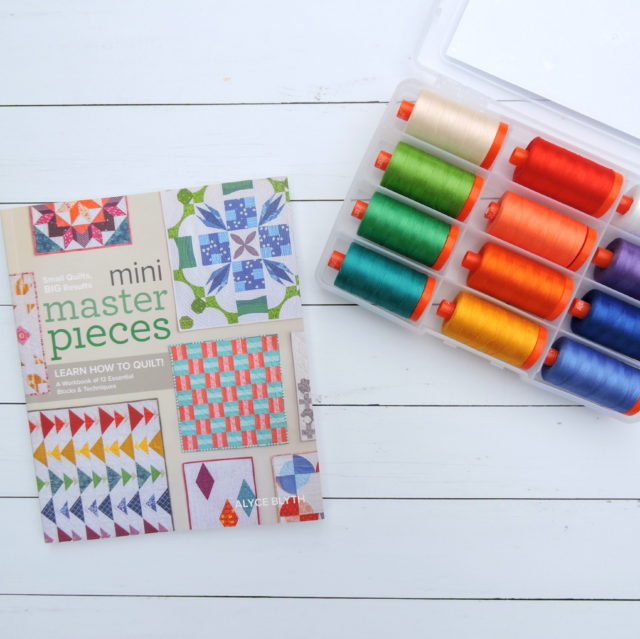 Mini Masterpieces book and thread set