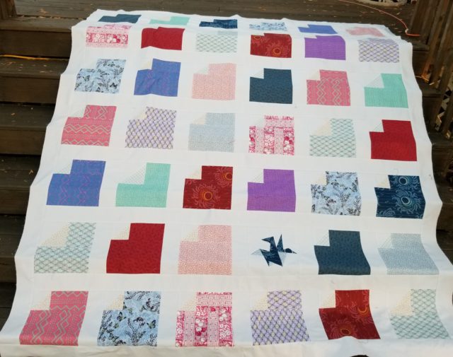 Quick and easy bed quilt pattern