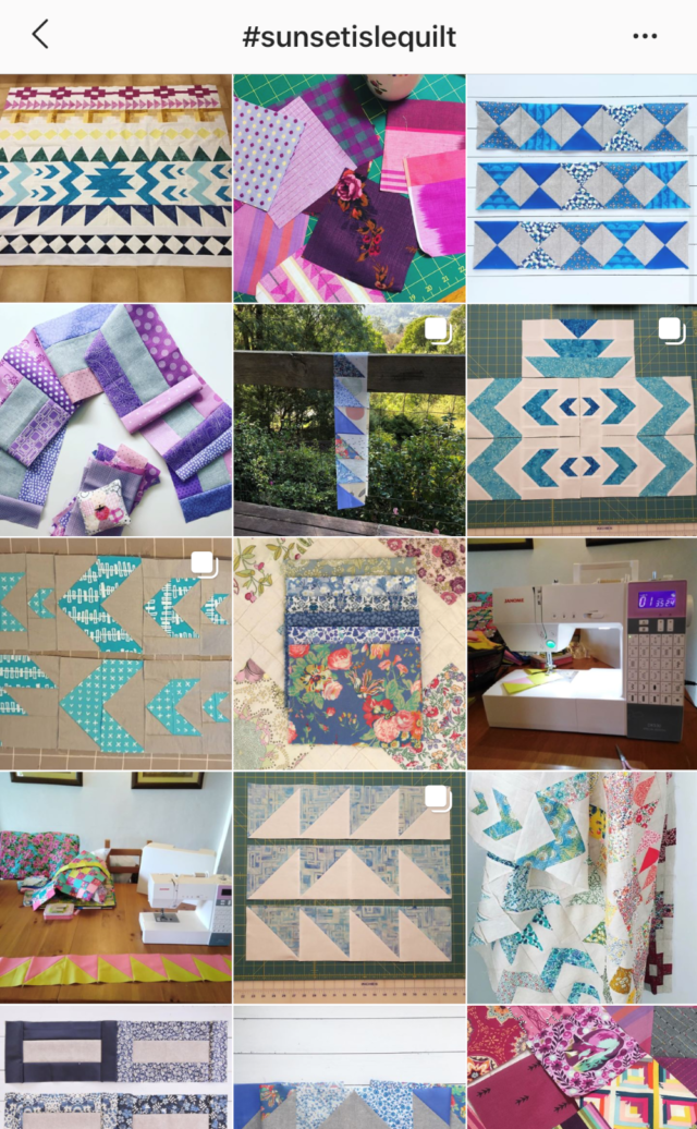 Sunset Isle Quilt on Instagram by Blossom Heart Quilts