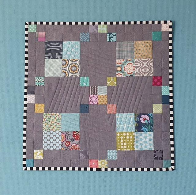 Building Blocks mini quilt from Mini Masterpieces book
