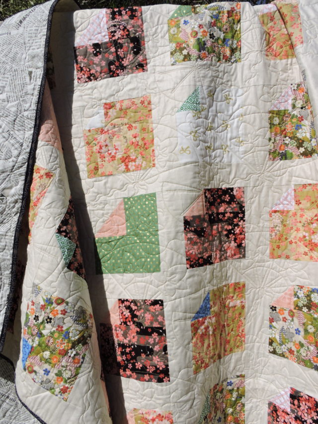 Japanese quilting design