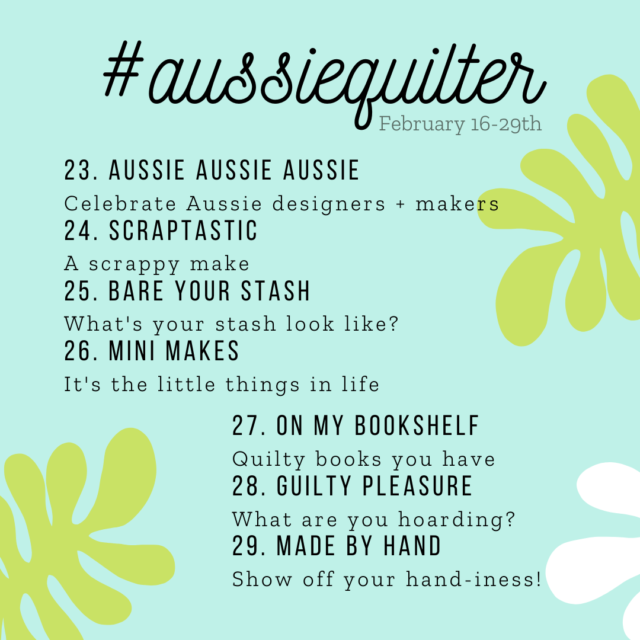 Aussie Quilter Instagram challenge