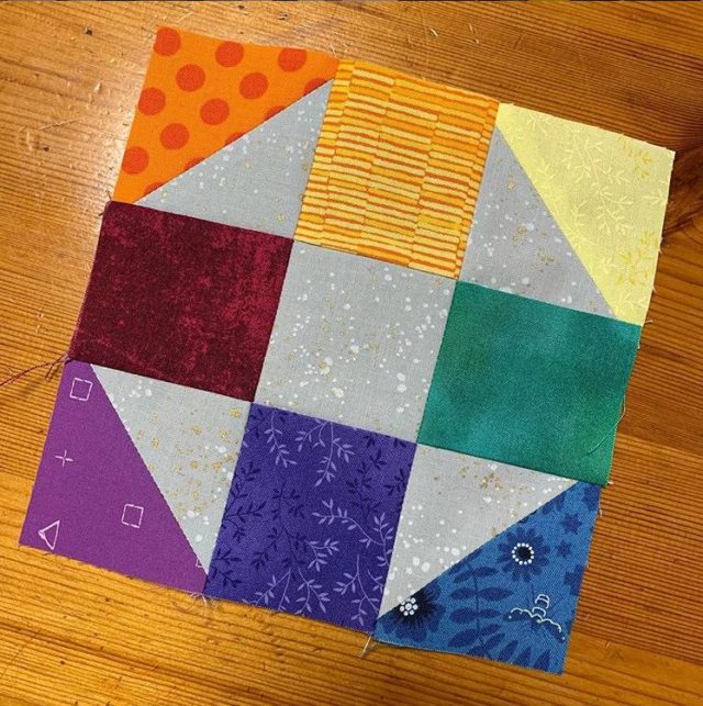 HST sampler quilt block