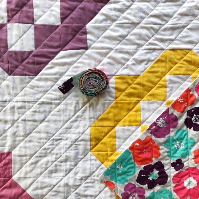 Quilt binding and backing