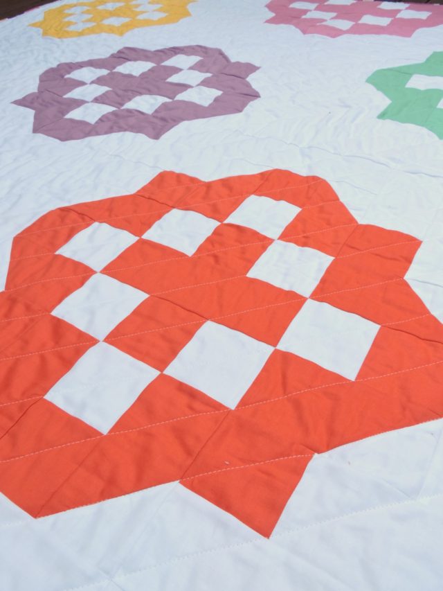 Backsplash quilt pattern