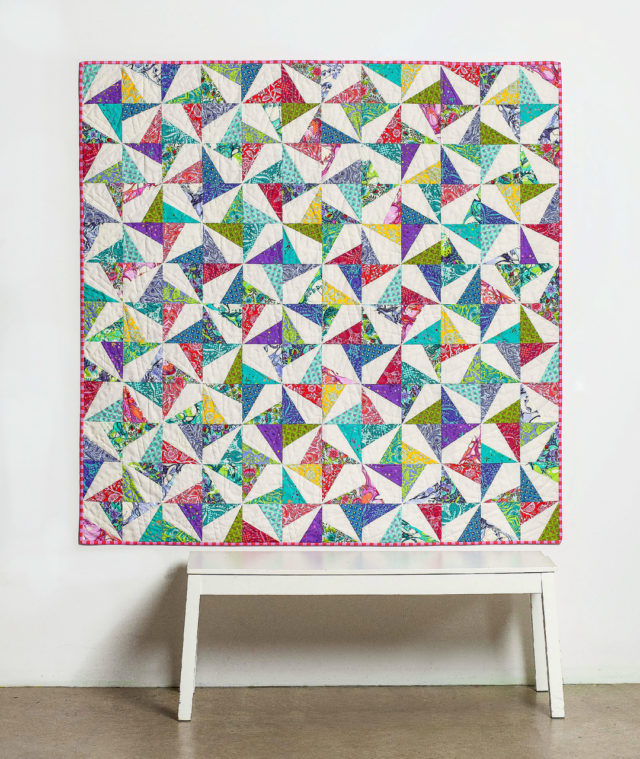 Confetti quilt in Tula Pink