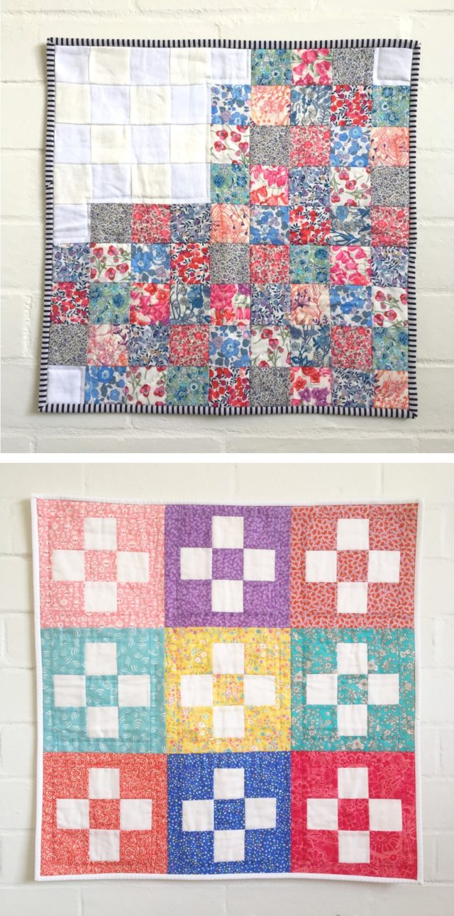 Liberty mini quilts