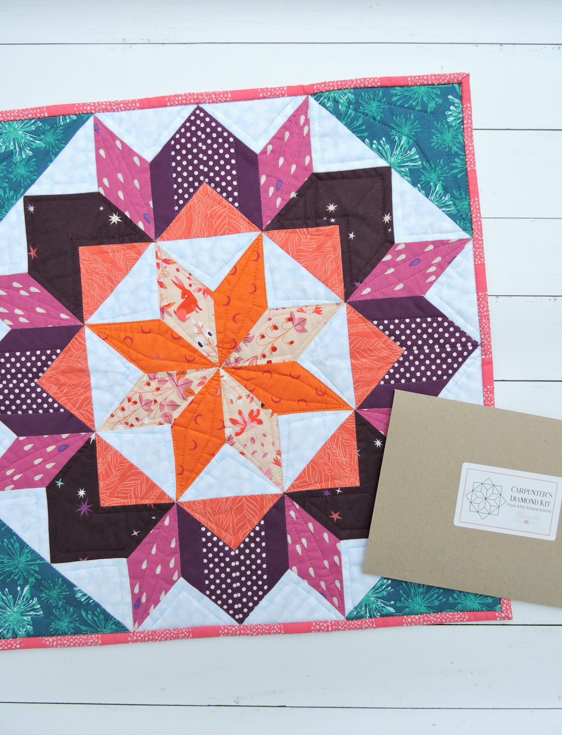 Mini Masterpieces QAL: English Paper Piecing - Blossom Heart Quilts
