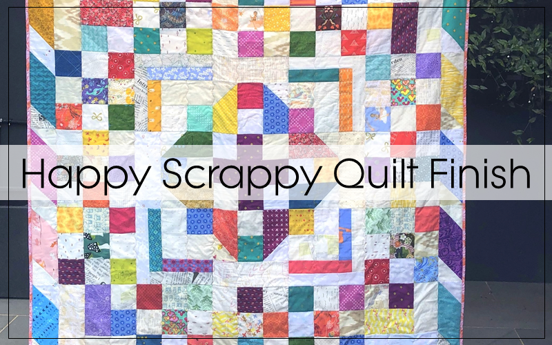 My Happy Scrappy Patchwork Quilt — Bayhill Studio