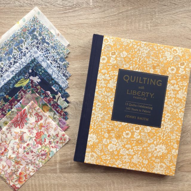 Quilting with Liberty book and fabrics