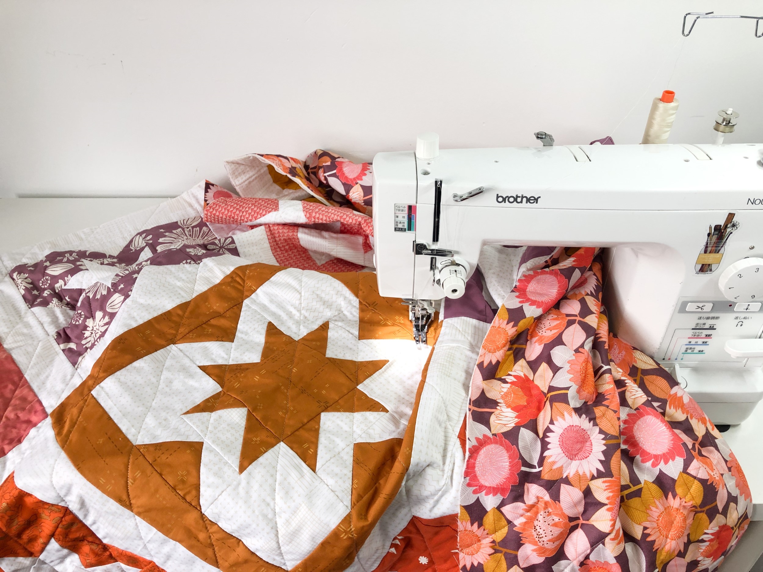 Domestic Machine Quilting: Simple Free-Motion Designs - Cosy Blog