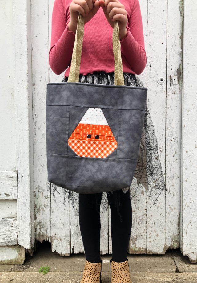 Candy Corn tote bag