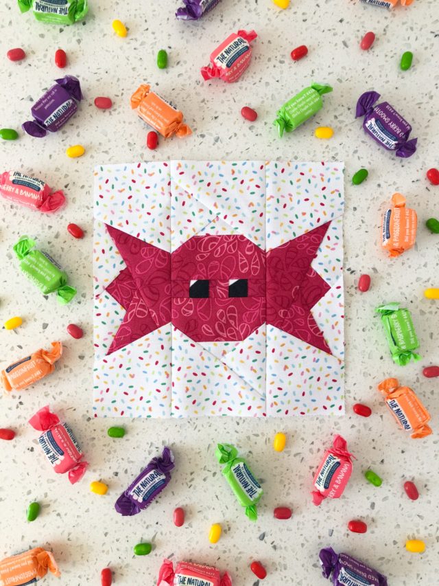 Candy quilt block pattern