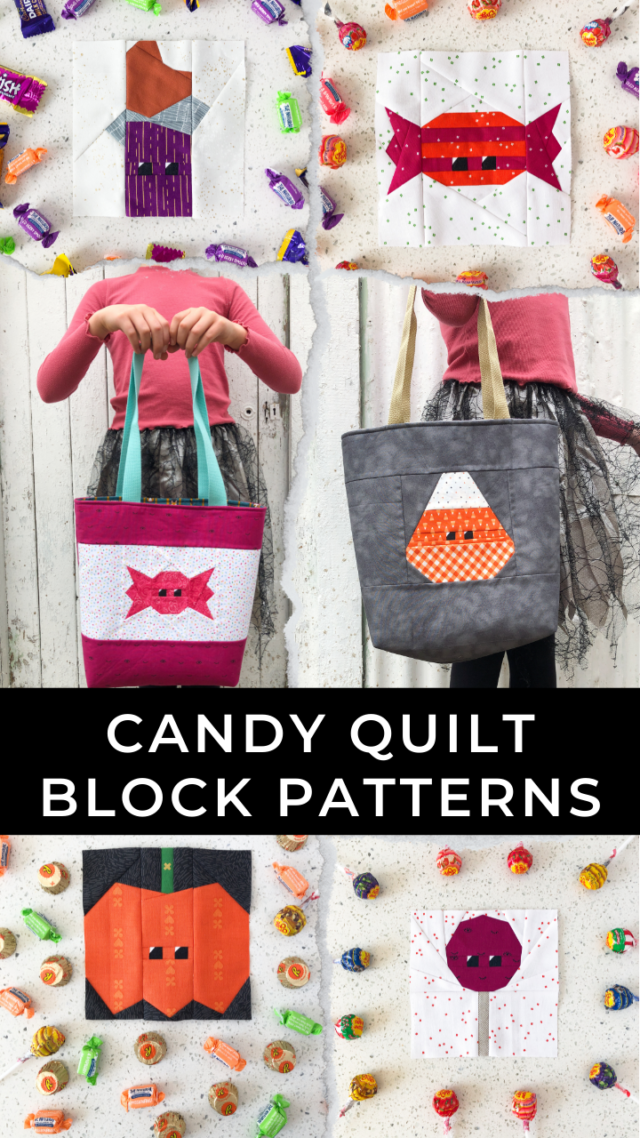 Candy quilt block patterns
