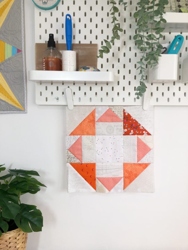 Scrappy quilt block tutorial