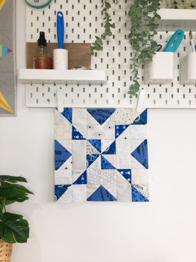 Scrappy quilt block tutorial