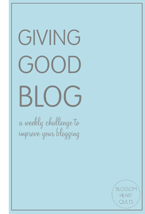Giving Good Blog: Give Your Pages A Makeover