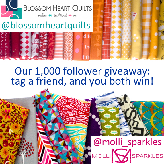 Our 1000 Instagram Follower Fabric Bash