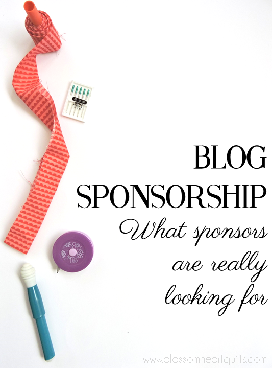 Blog Sponsors: What They’re Really Looking For